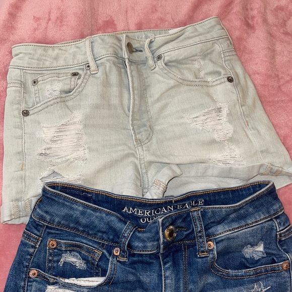 Bundle of size 2 American Eagle jean shorts - Picture 2 of 7